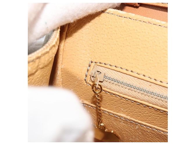 Céline Borsa CELINE Macadam Canvas Star Ball PVC 2way Beige Gold Autentica 190408A D'oro - vista 22