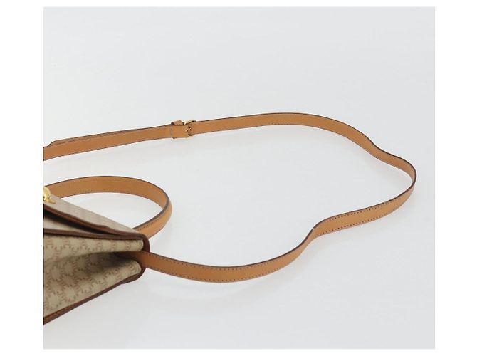 Céline Borsa CELINE Macadam Canvas Star Ball PVC 2way Beige Gold Autentica 190408A D'oro - vista 8