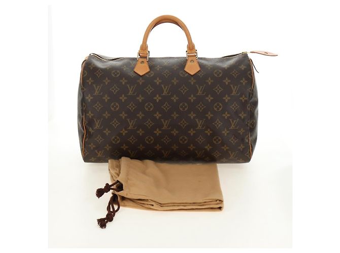 LOUIS VUITTON Borsa Monogram Speedy 40 M41522 LV Auth 191785V Monogramma - vista 12