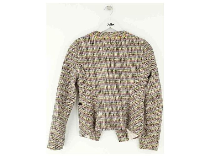 Blazer Maje in cotone rosa - vista 4