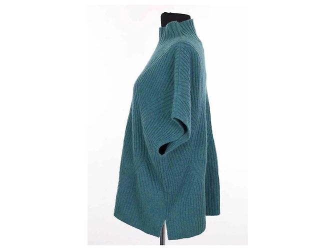Pull en cachemire vert Eric Bompard M - vue 3