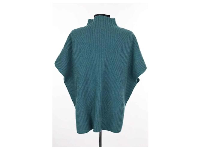 Pull en cachemire vert Eric Bompard M - vue 4