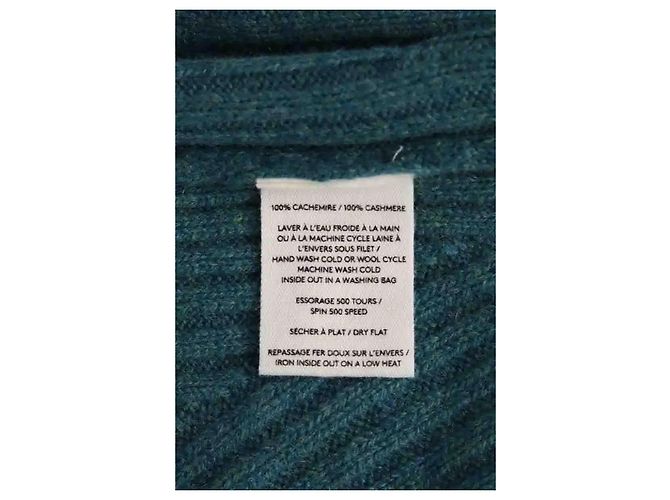 Pull en cachemire vert Eric Bompard M - vue 6