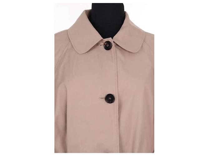 Gabardina Max Mara de algodón beige - vista 2