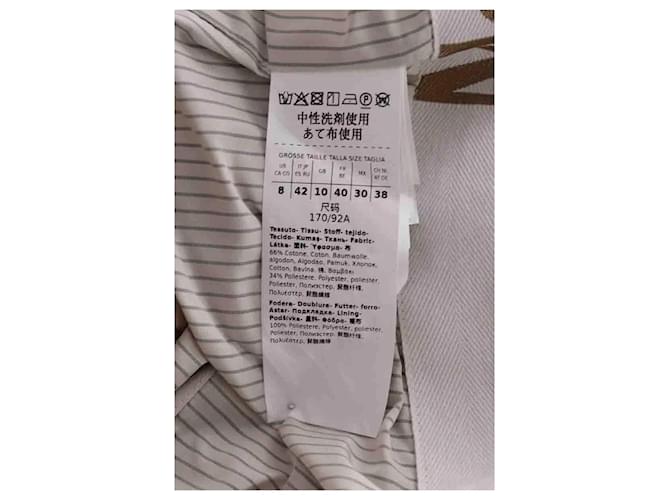 Gabardina Max Mara de algodón beige - vista 6