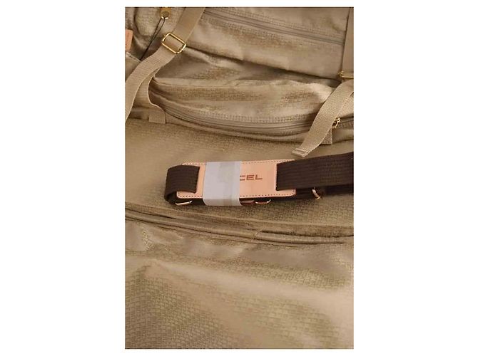 Borsa da viaggio Lancel marrone sintetica - vista 5