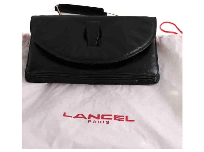 Bolsa Lancel de couro preta Preto - vista 7