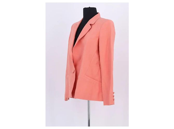 Blazer SéZane de lino rosa - vista 2