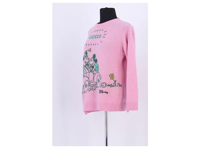 Gucci Disney x Gucci Wollpullover Rosa Pink - Ansicht 2