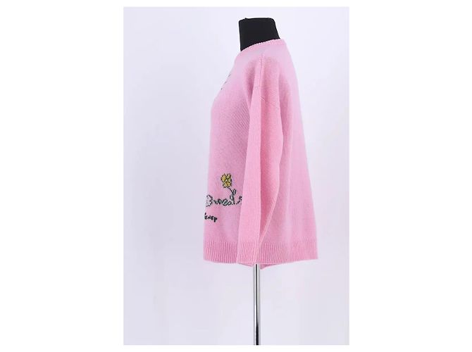 Gucci Disney x Gucci Wollpullover Rosa Pink - Ansicht 3
