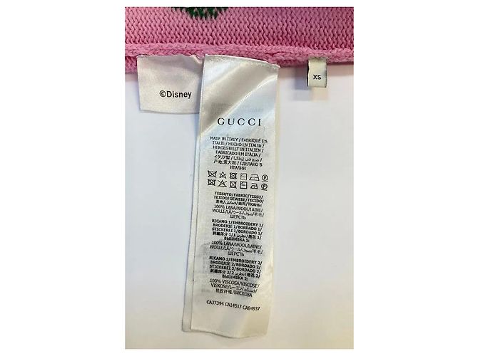 Gucci Disney x Gucci Wollpullover Rosa Pink - Ansicht 6