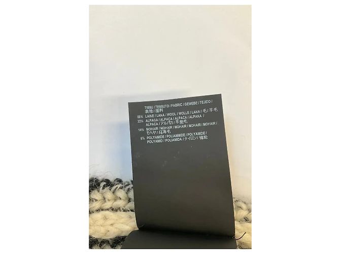 Jersey Saint Laurent de lana blanco - vista 6