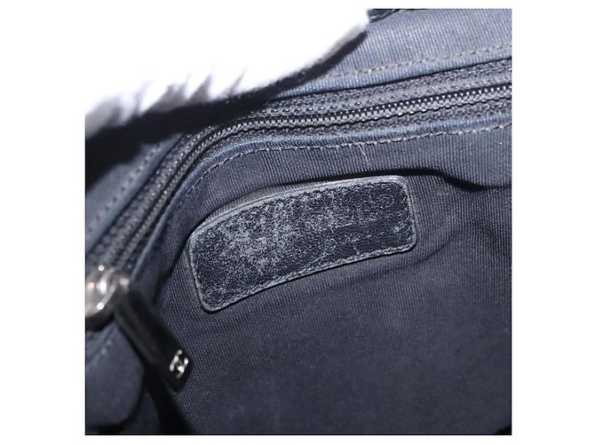 CHANEL Matelasse Rucksack Lammfell Schwarz Silber CC Authentisch 189859M - Ansicht 20