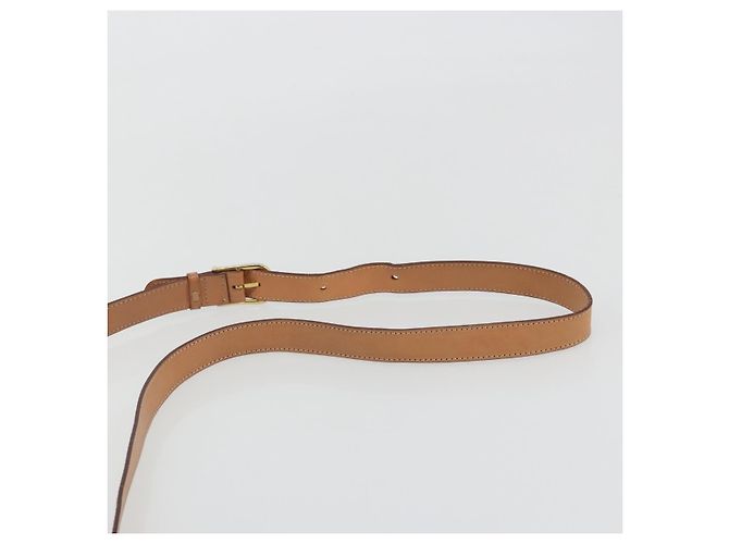 Céline CELINE Borsa a Spalla Macadam PVC Pelle Marrone Oro Auth ka5180A D'oro - vista 8