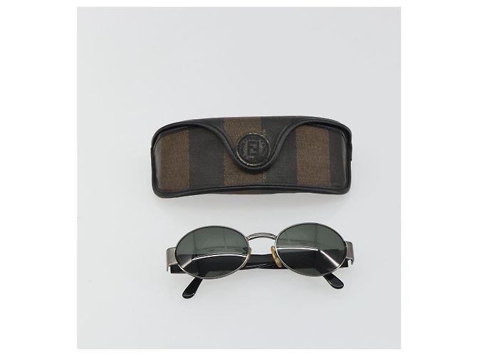Occhiali da sole FENDI Plastica Nero Auth BA13833 - vista 11