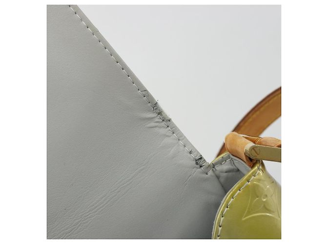 LOUIS VUITTON Monogram Vernis Thompson Street Bag Gris M91008 LV Auth hk3896 Grigio - vista 10