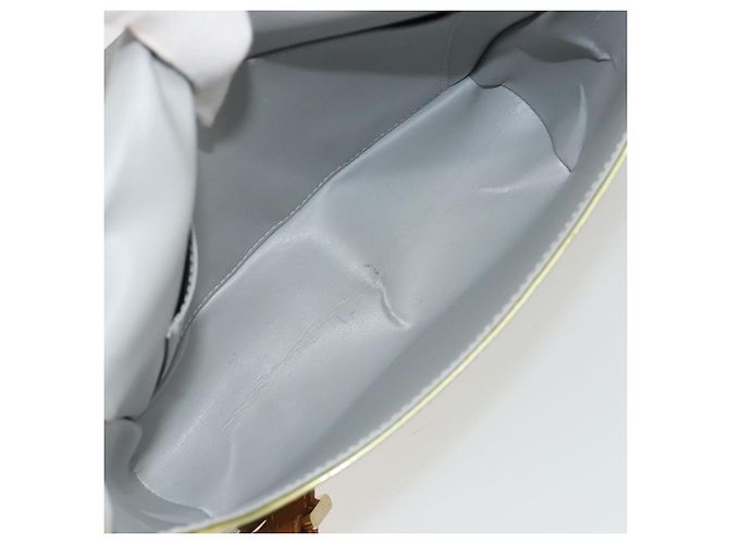 LOUIS VUITTON Monogram Vernis Thompson Street Bag Gris M91008 LV Auth hk3896 Grigio - vista 11