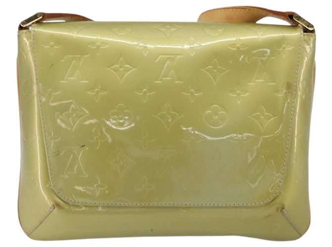 LOUIS VUITTON Monogram Vernis Thompson Street Bag Gris M91008 LV Auth hk3896 Grigio - vista 2