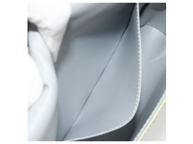 LOUIS VUITTON Monogram Vernis Thompson Street Bag Gris M91008 LV Auth hk3896 Grigio - vista 22