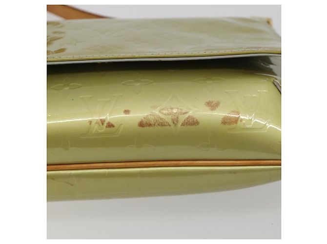 LOUIS VUITTON Monogram Vernis Thompson Street Bag Gris M91008 LV Auth hk3896 Grigio - vista 6