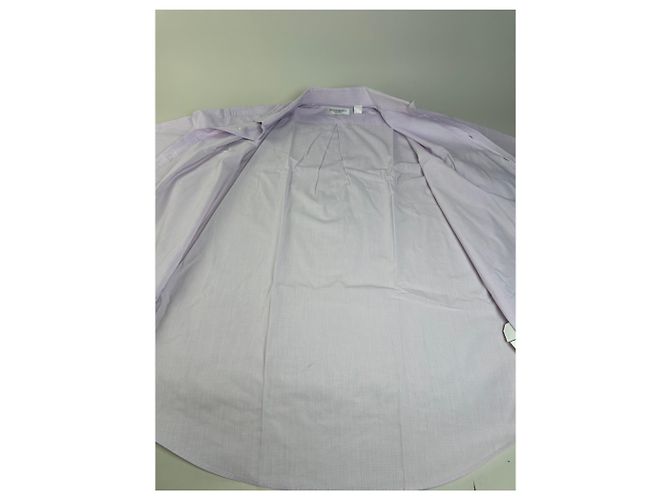 Camicia elegante vintage Yves Saint Laurent da uomo in cotone, viola chiaro, XL Porpora - vista 5