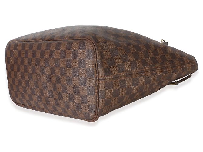 Louis Vuitton Damier Ebene Canvas Neverfull MM Marrone - vista 7
