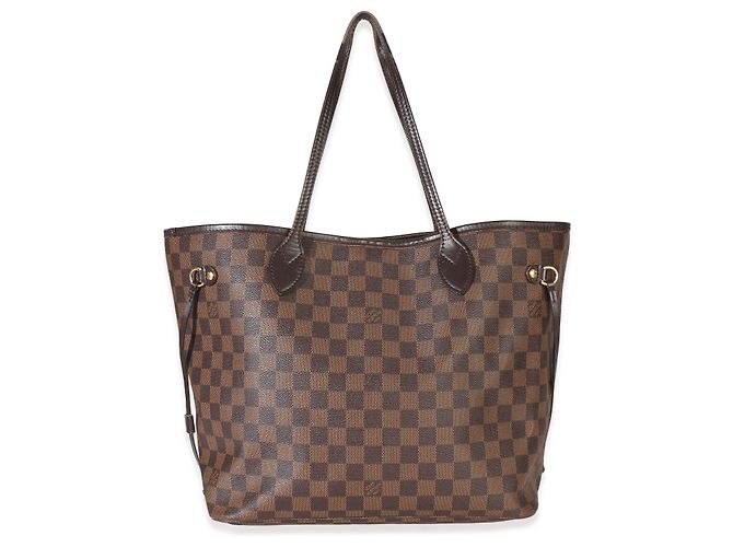 Louis Vuitton Damier Ebene Canvas Neverfull MM Marrone - vista 8