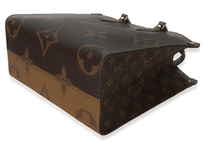 Louis Vuitton Reverse Monogram Canvas Onthego MM Marrone - vista 6