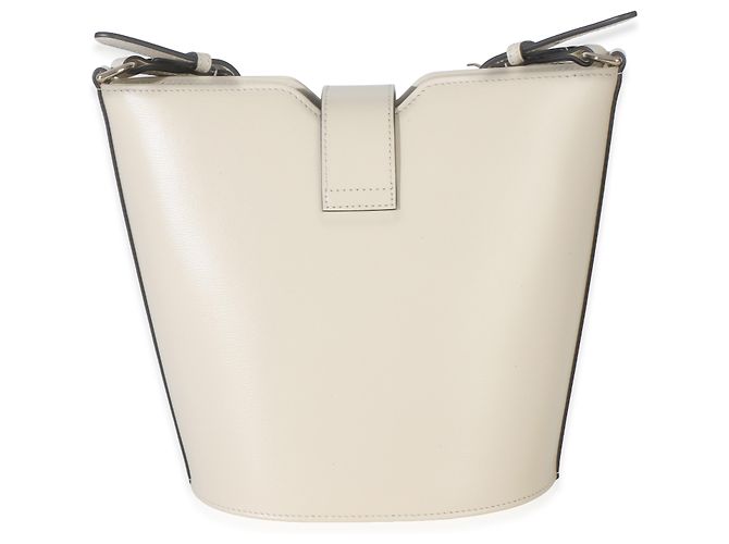 Mini borsa bucket Ophidia Web in pelle di vitello Tritone bianco Gucci - vista 2
