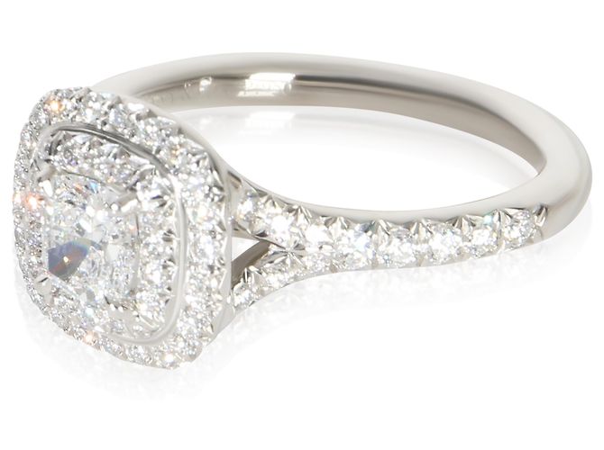 Tiffany & Co. Soleste Diamant-Verlobungsring mit Cushion-Schliff, 0.45 ct - Ansicht 3