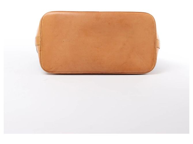 Borsa Louis Vuitton Alma PM in tela Monogram marrone M51130 - vista 6