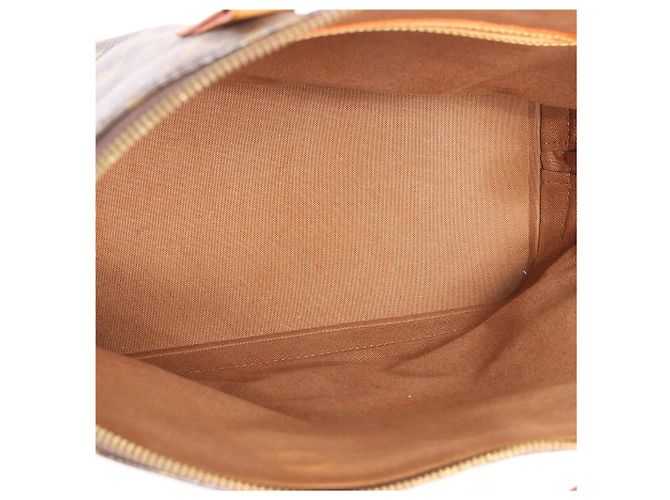 Borsa Louis Vuitton Alma PM in tela Monogram marrone M51130 - vista 9