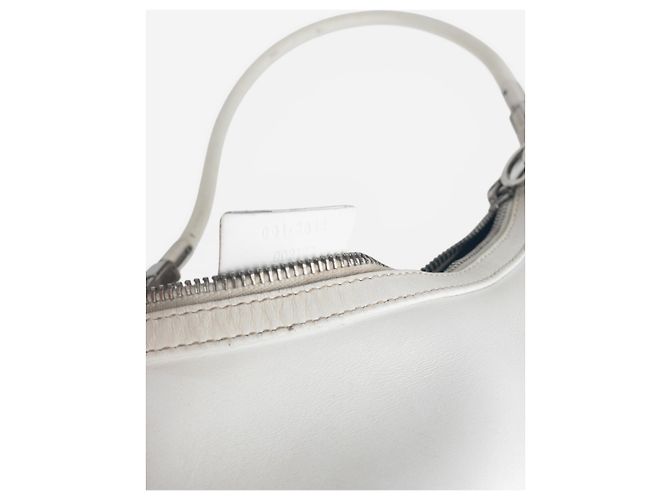 Fendi 2000s Iridescent Ombre Zucca Monogram‚Chef‘ Handtasche Silber - Ansicht 7