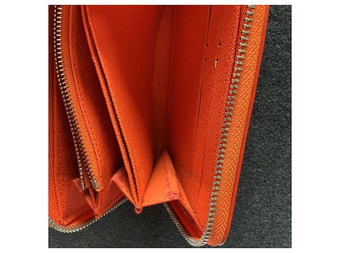 Louis Vuitton Cartera Zippy Epi Naranja - vista 14