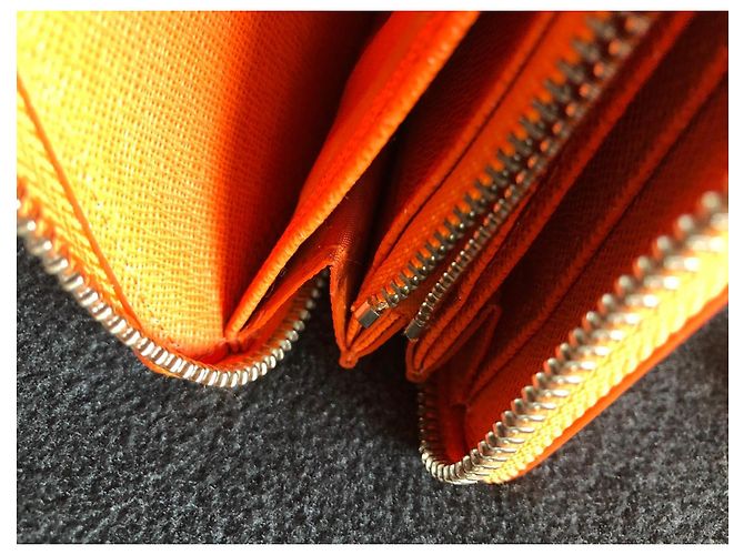Louis Vuitton Cartera Zippy Epi Naranja - vista 20