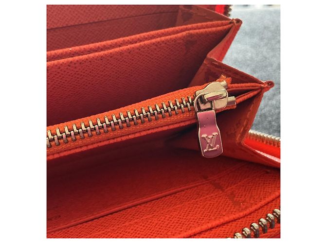 Louis Vuitton Cartera Zippy Epi Naranja - vista 8
