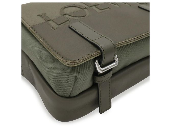 Borsa a tracolla Loewe Military Bag XS Verde Cachi - vista 4