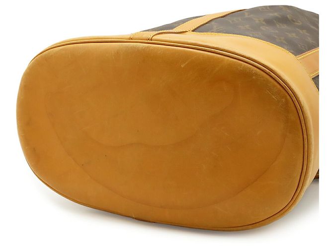 Borsa a tracolla Louis Vuitton Monogram Randonee GM Marrone - vista 10