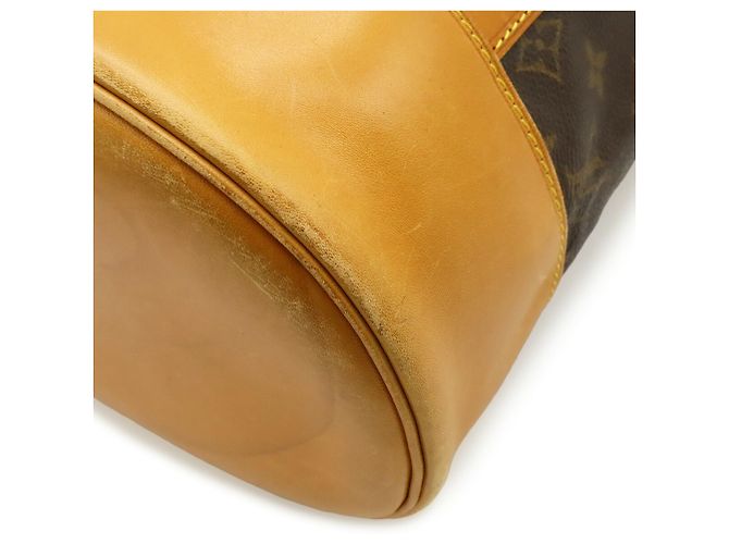 Borsa a tracolla Louis Vuitton Monogram Randonee GM Marrone - vista 4
