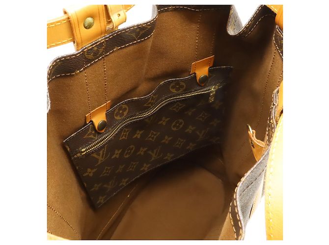 Borsa a tracolla Louis Vuitton Monogram Randonee GM Marrone - vista 5