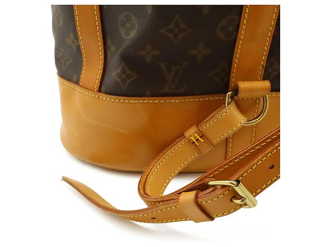 Borsa a tracolla Louis Vuitton Monogram Randonee GM Marrone - vista 8