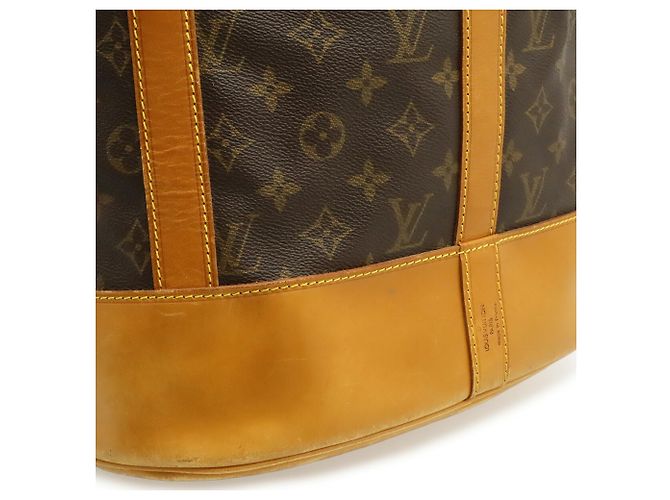 Borsa a tracolla Louis Vuitton Monogram Randonee GM Marrone - vista 9