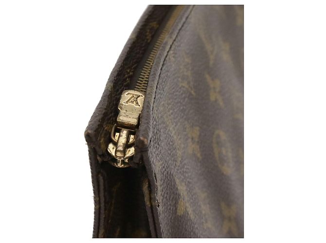 Pochette Toilette 26 Monogram Louis Vuitton Borsa Pochette Marrone Monogramma - vista 5