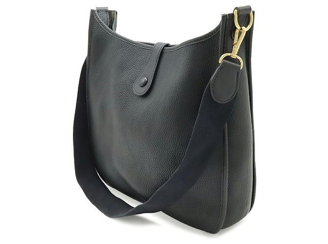 Hermès Borsa a tracolla Hermes Evelyne I GM Nero - vista 3