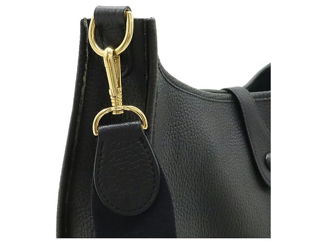 Hermès Borsa a tracolla Hermes Evelyne I GM Nero - vista 5