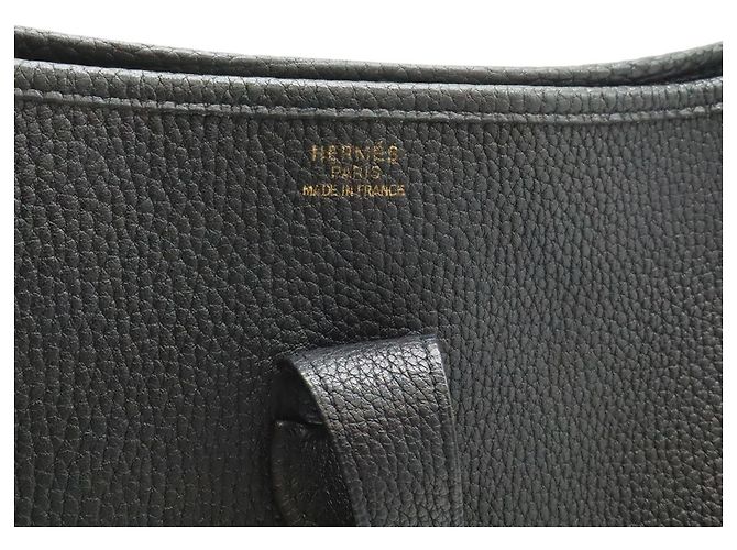 Hermès Borsa a tracolla Hermes Evelyne I GM Nero - vista 9