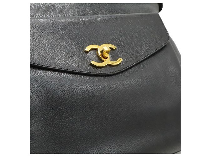 Borsa Tote Chanel Coco Mark Nero - vista 10