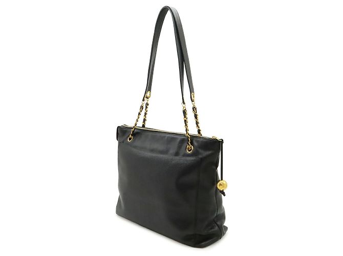 Borsa Tote Chanel Coco Mark Nero - vista 3