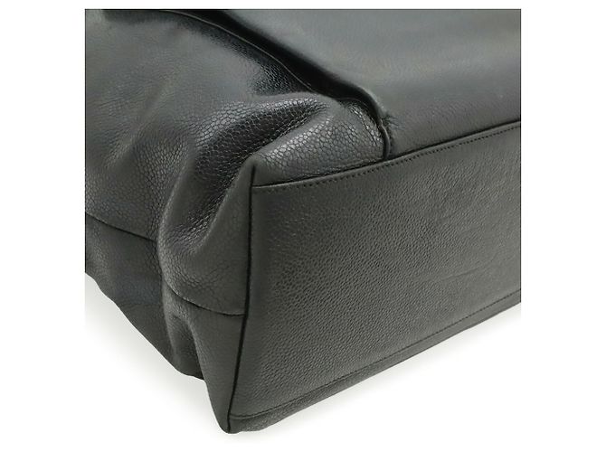 Borsa Tote Chanel Coco Mark Nero - vista 4