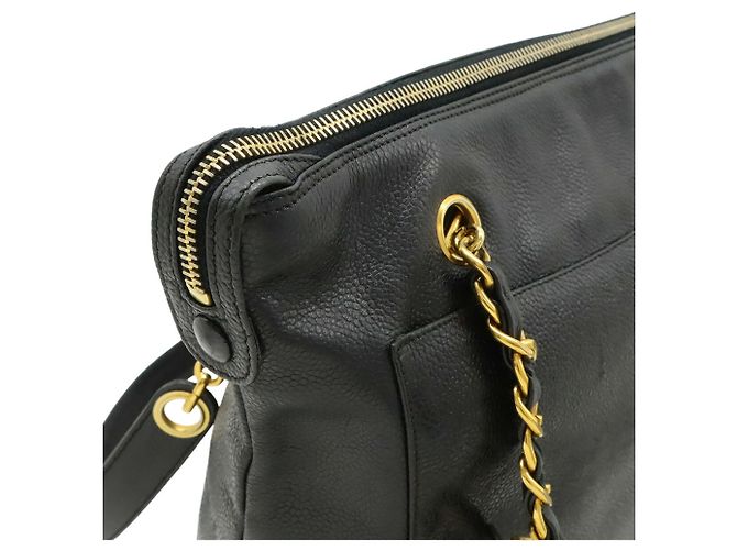 Borsa Tote Chanel Coco Mark Nero - vista 8